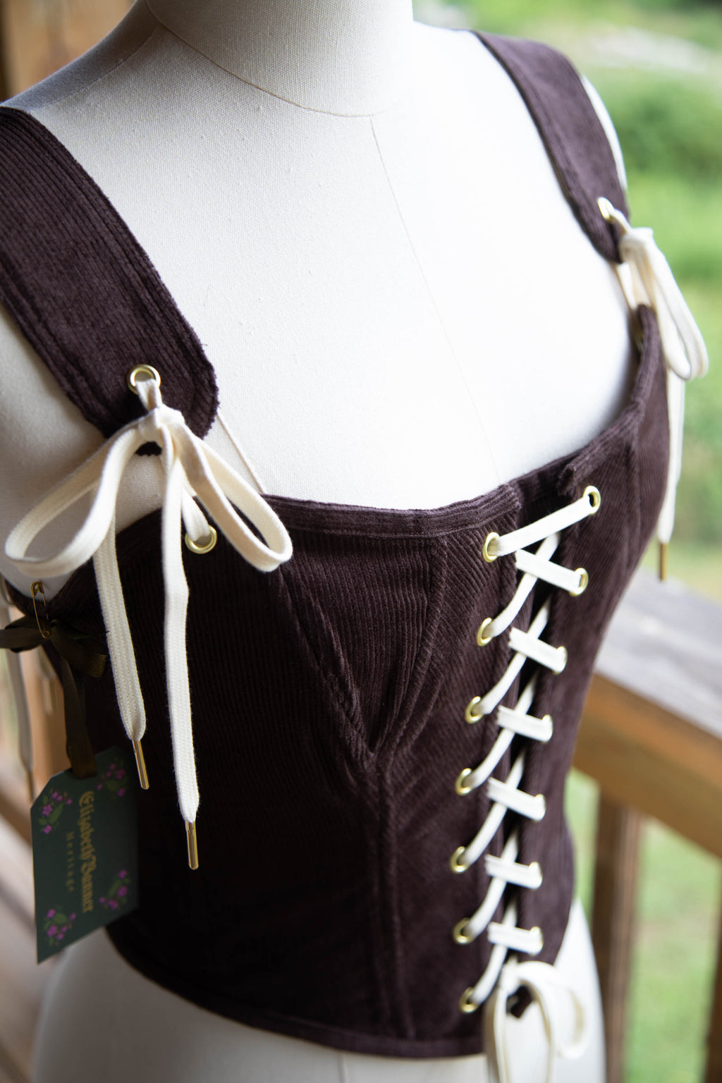 Carrie’s Corduroy Corset