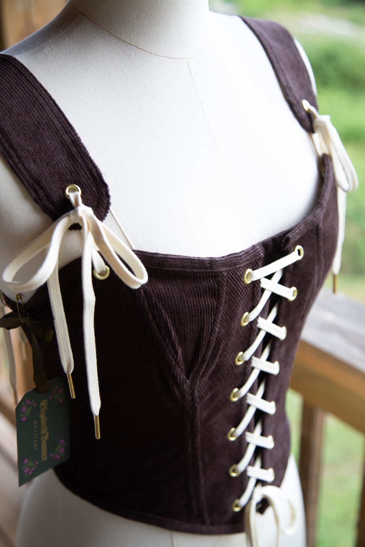 Carrie’s Corduroy Corset