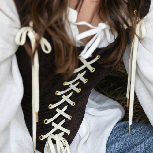Carrie’s Corduroy Corset