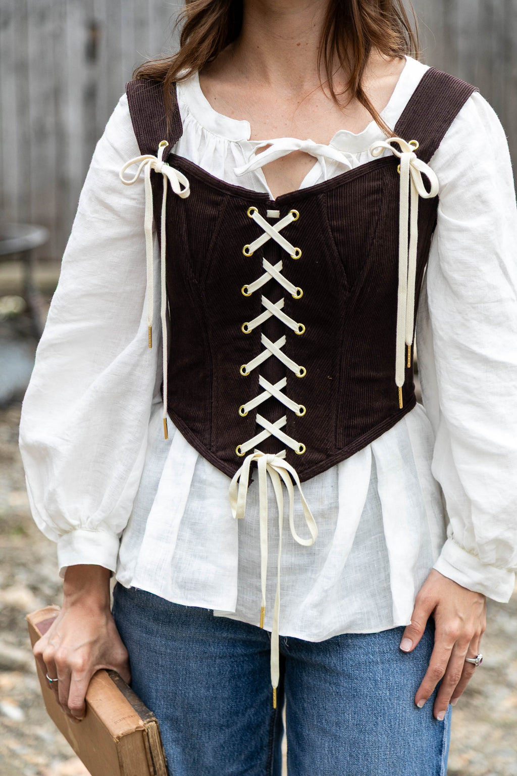Carrie’s Corduroy Corset