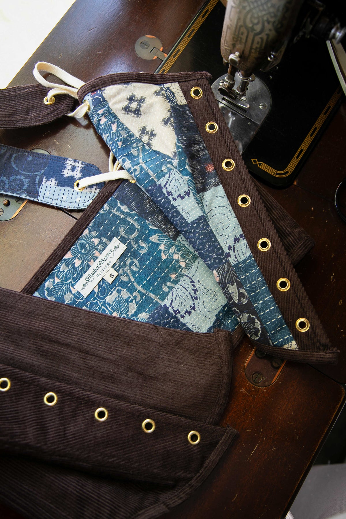 Carrie’s Corduroy Corset