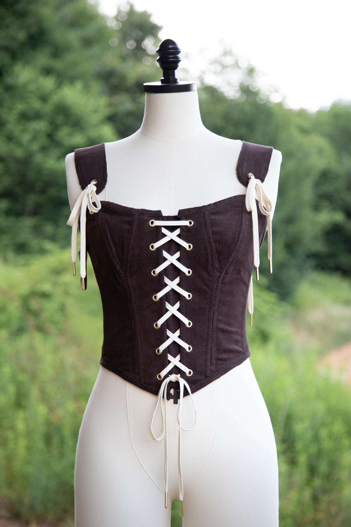 Carrie’s Corduroy Corset