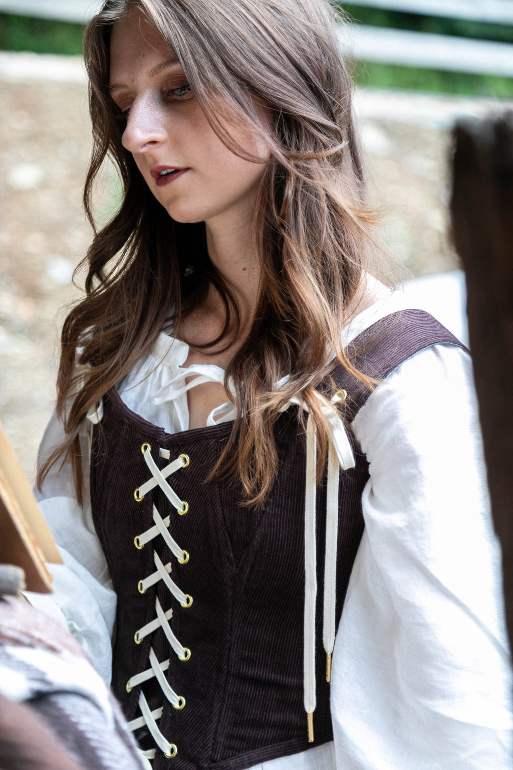 Carrie’s Corduroy Corset