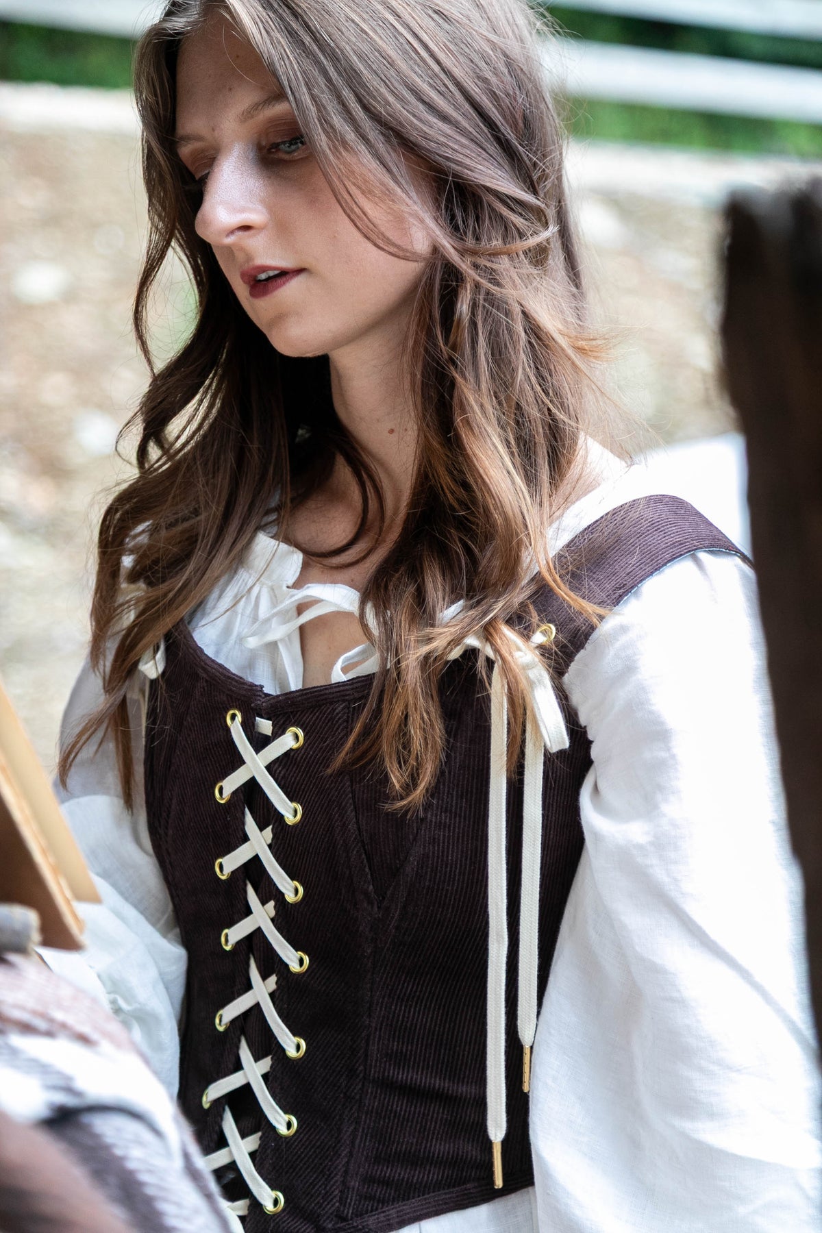 Carrie’s Corduroy Corset