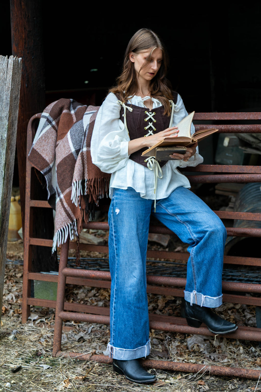 Carrie’s Corduroy Corset