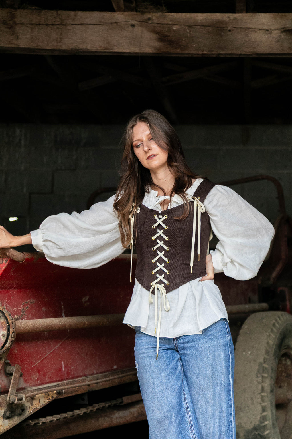 Carrie’s Corduroy Corset