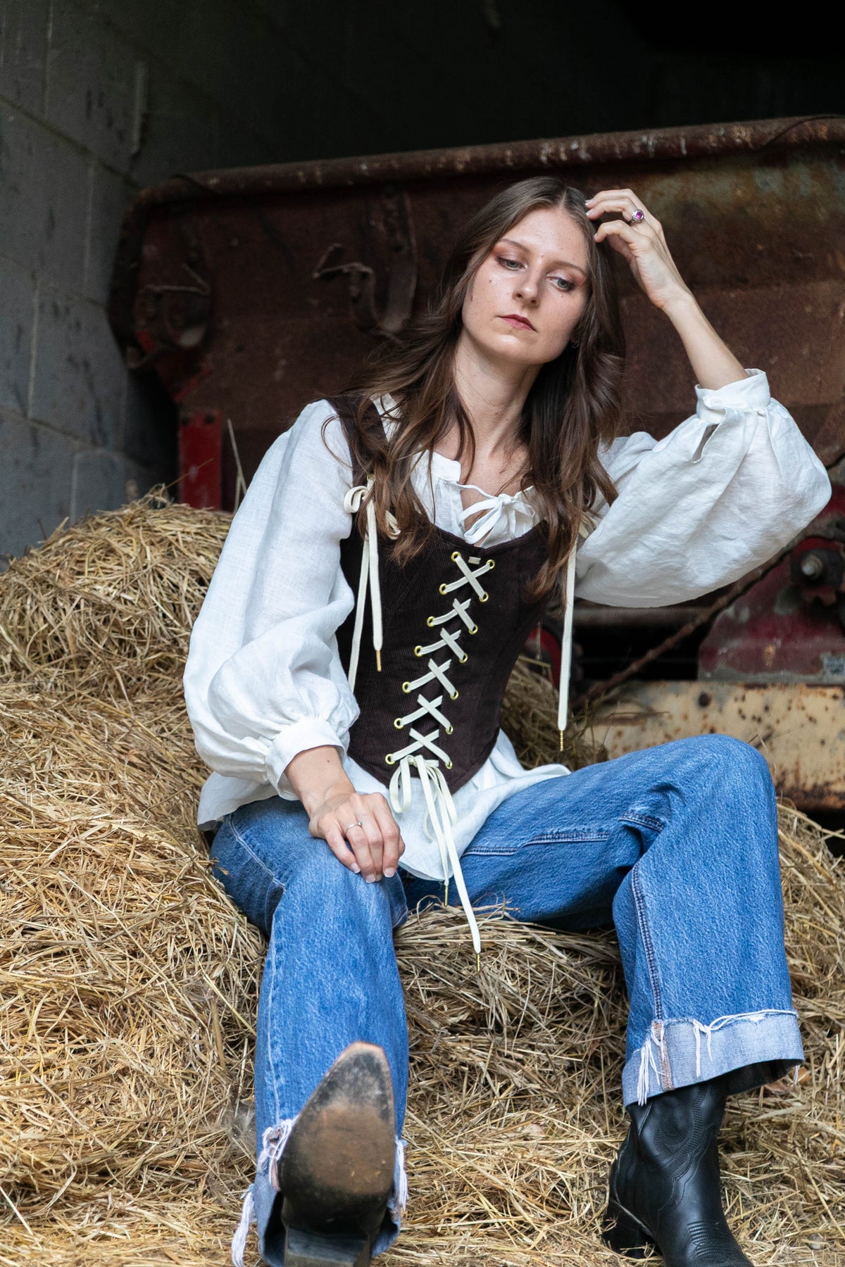 Carrie’s Corduroy Corset