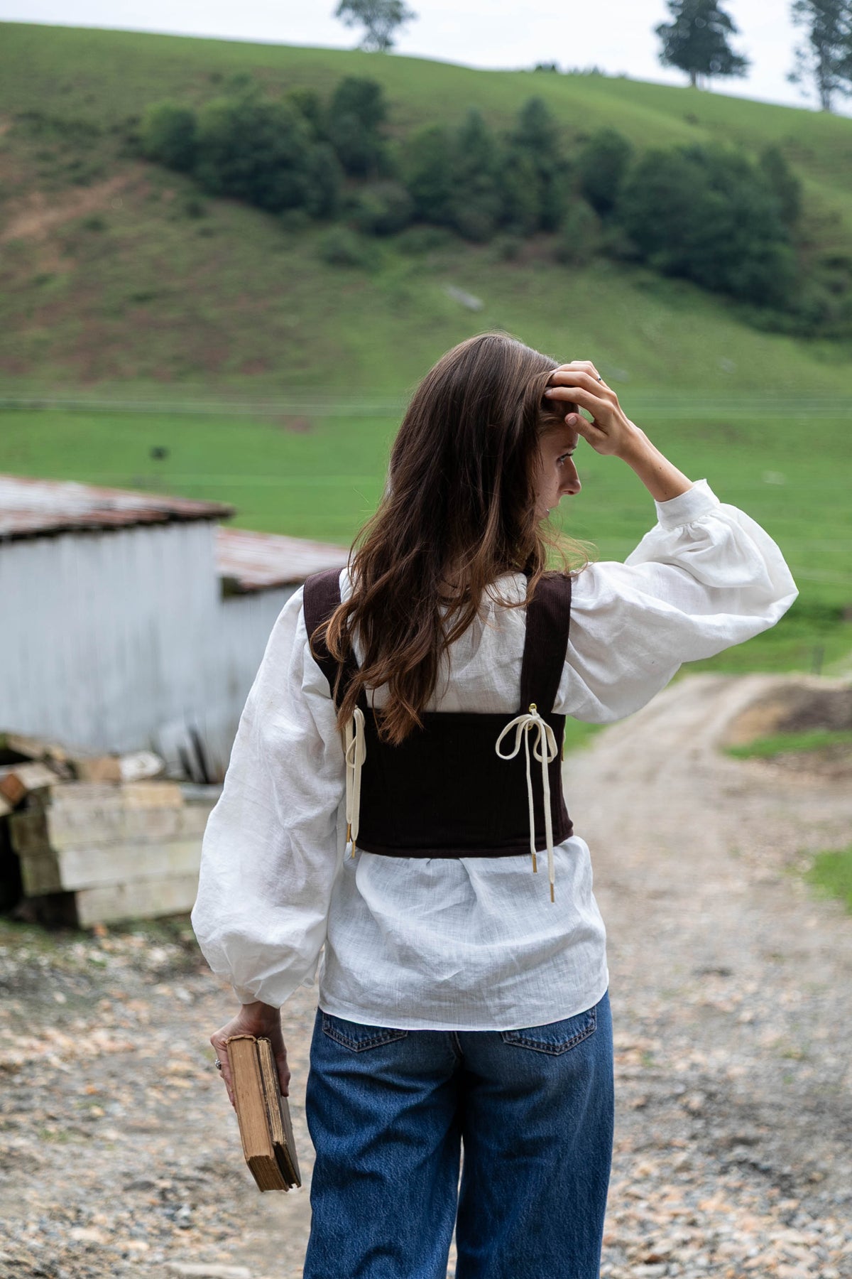 Carrie’s Corduroy Corset